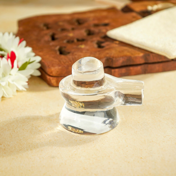 Sri Rudra Sphatika Lingam - Distacart