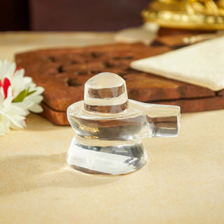 Sri Rudra Sphatika Lingam - Distacart