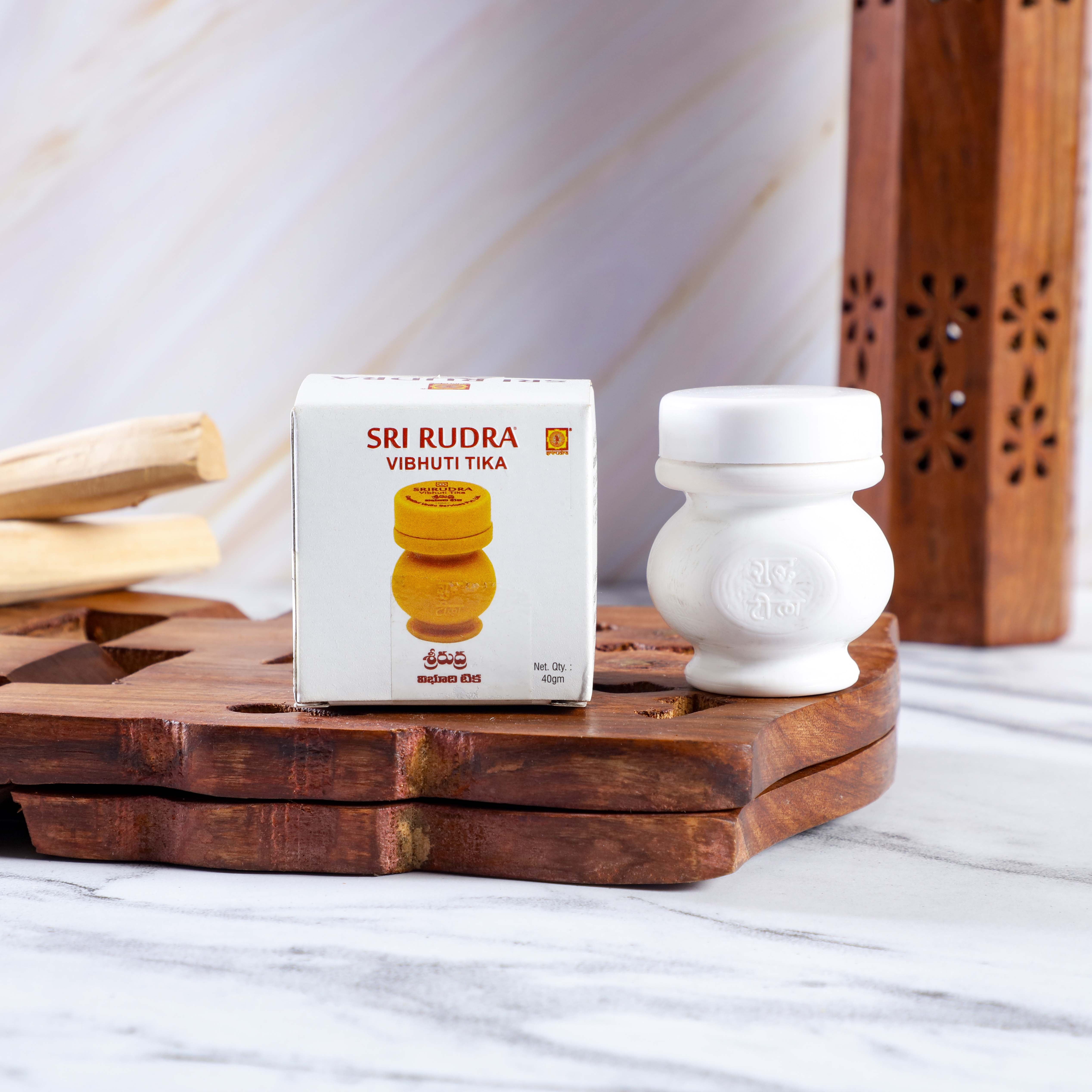 Sri Rudra Vibhuti Tika (SR 01381) - Distacart