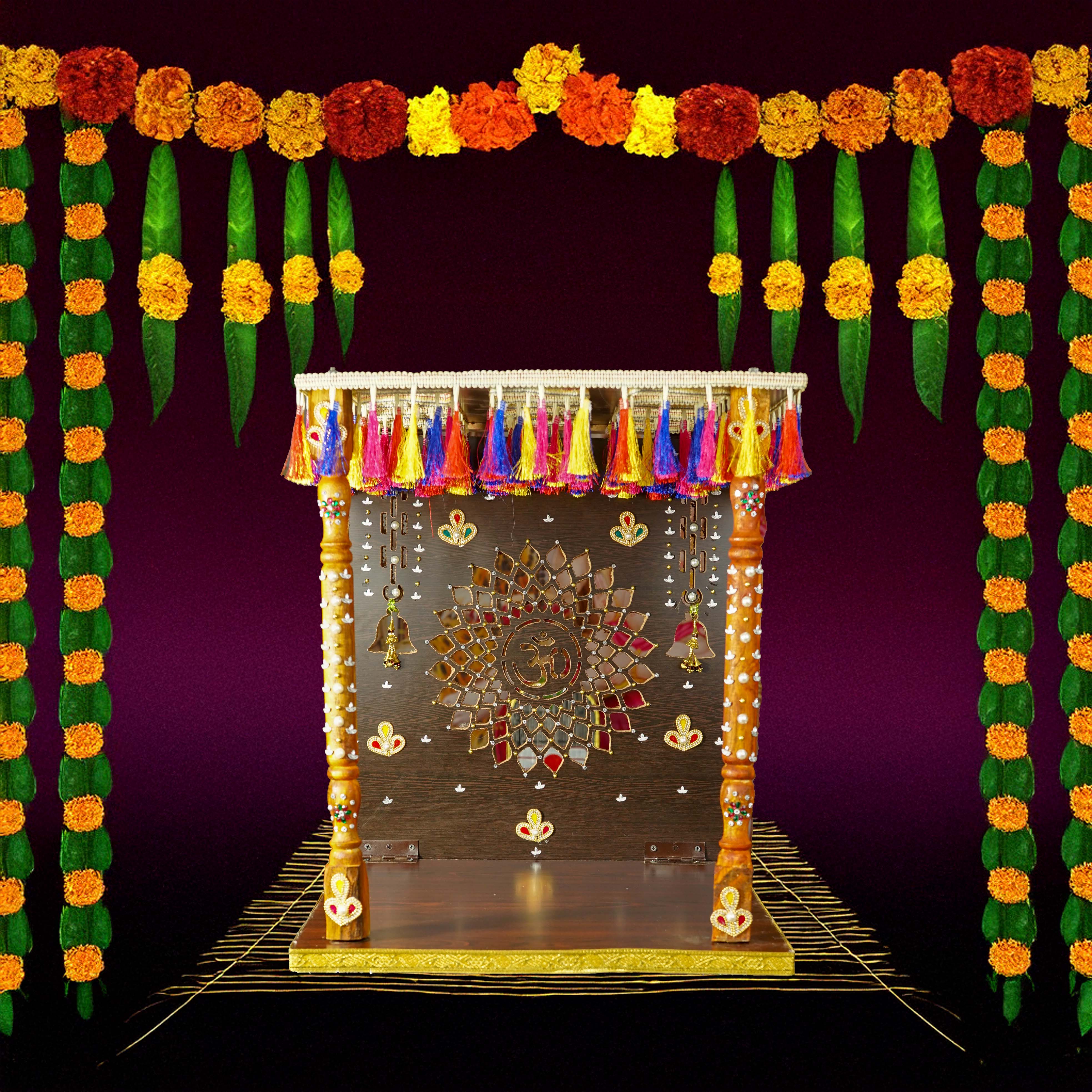Sri Rudra Decorative Palavelli Mandap Decoration (SR 03217) - Distacart