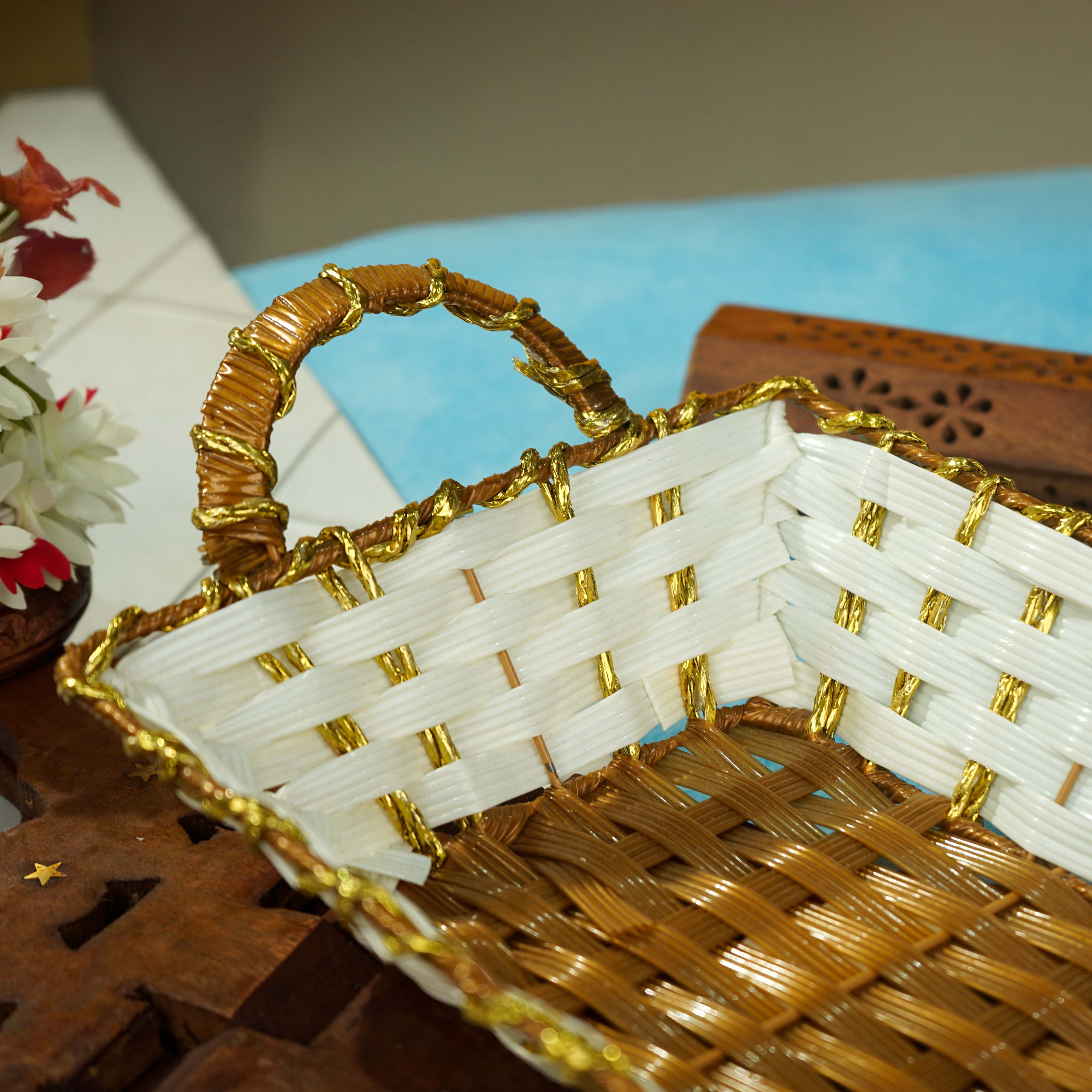 Sri Rudra Decorative Basket (SR 03063) - Distacart