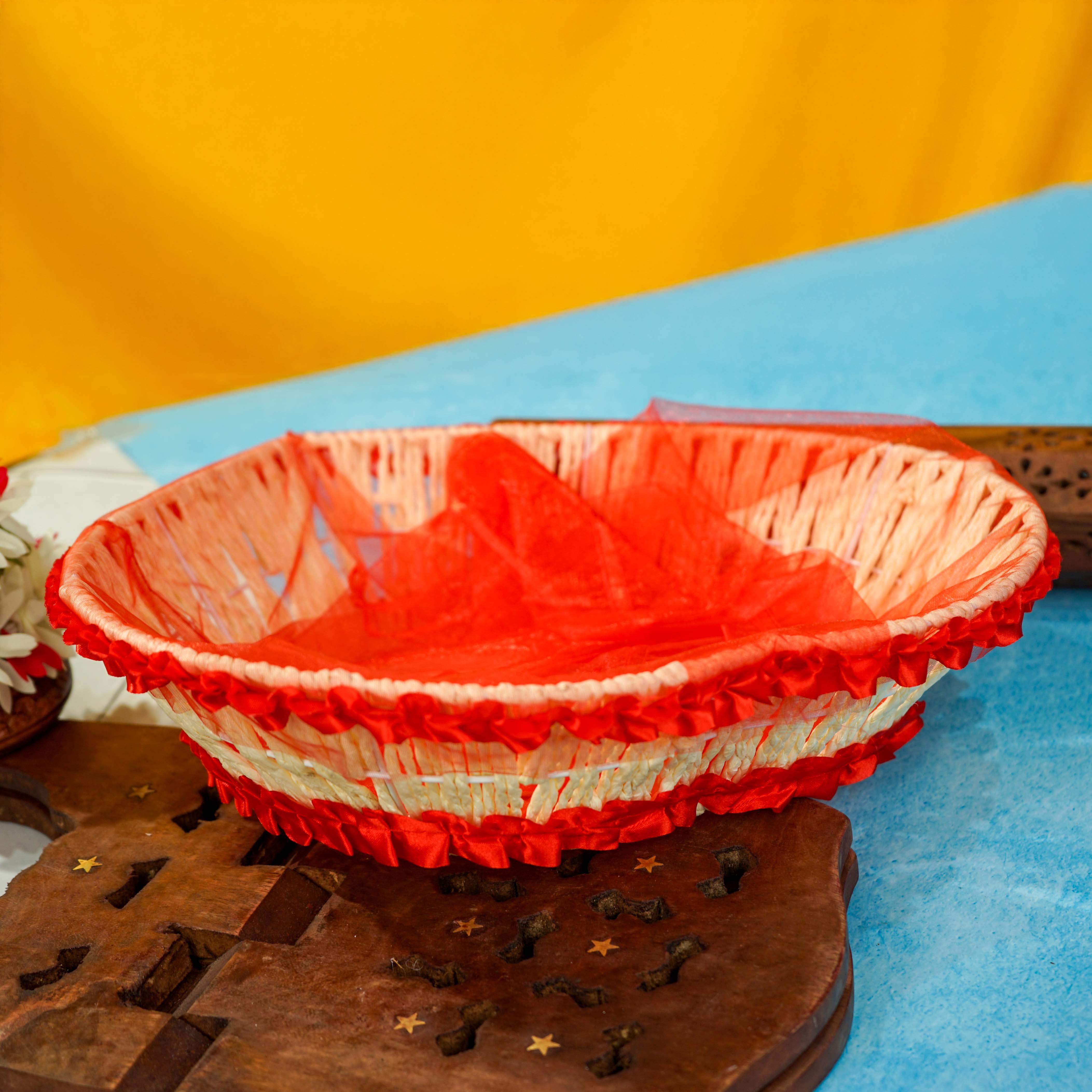 Sri Rudra Decorative Basket SR 03074 - Distacart