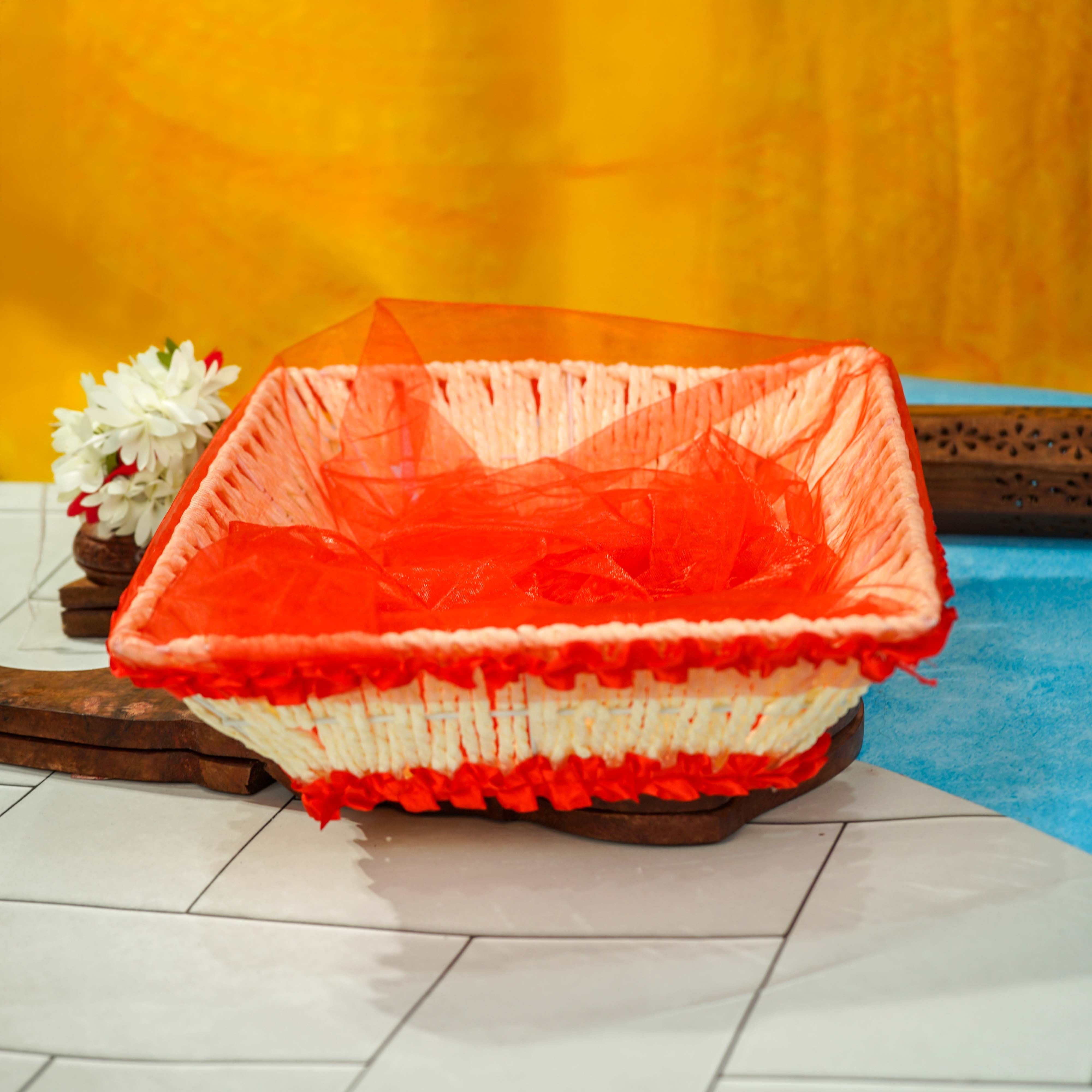 Sri Rudra Decorative Basket (SR 03082) - Distacart