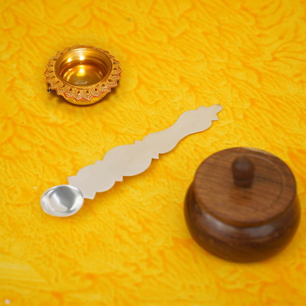Sri Rudra German Silver Uddarini (SR 0195) - Distacart