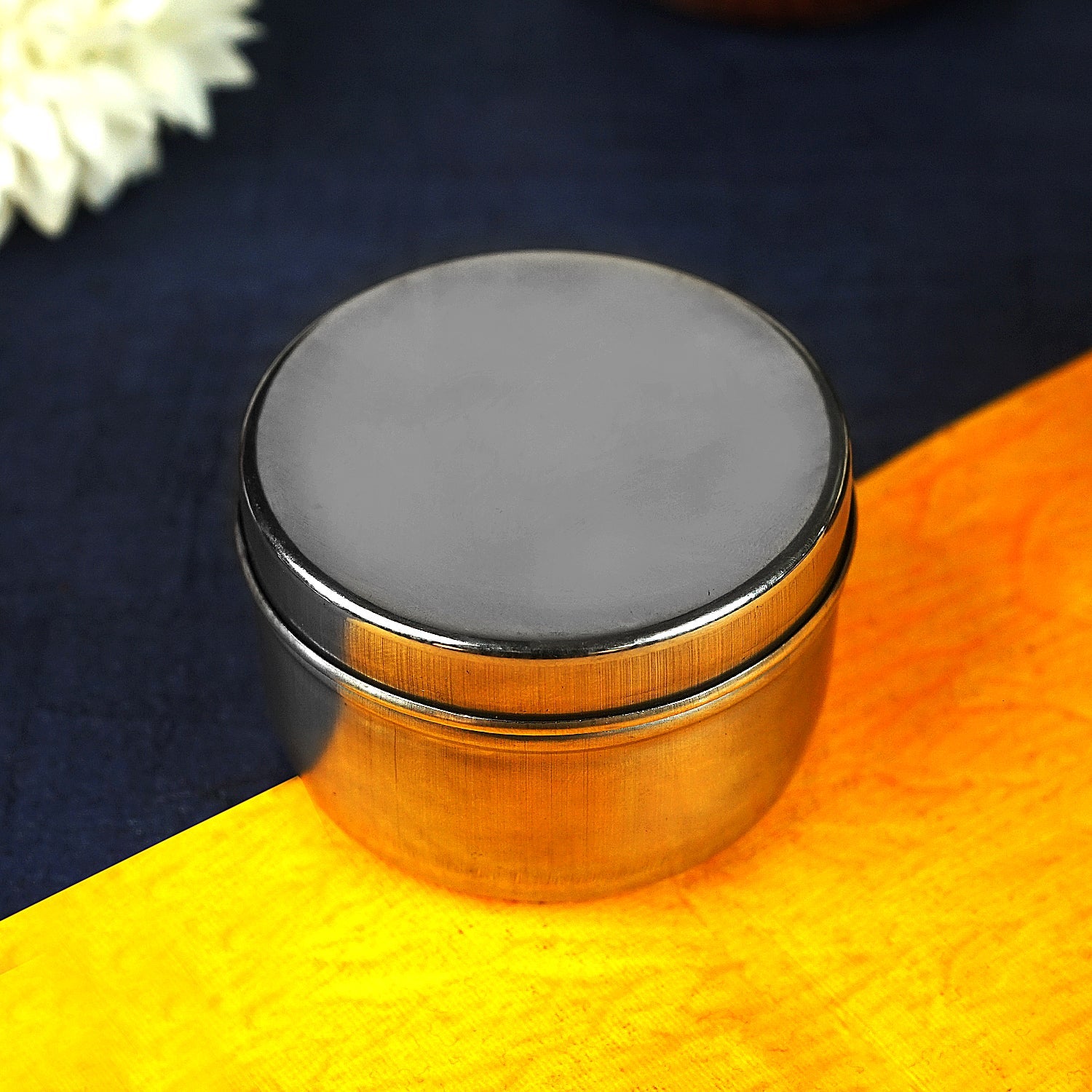 Sri Rudra Steel Jewellary Box Small (SR 01496) - Distacart