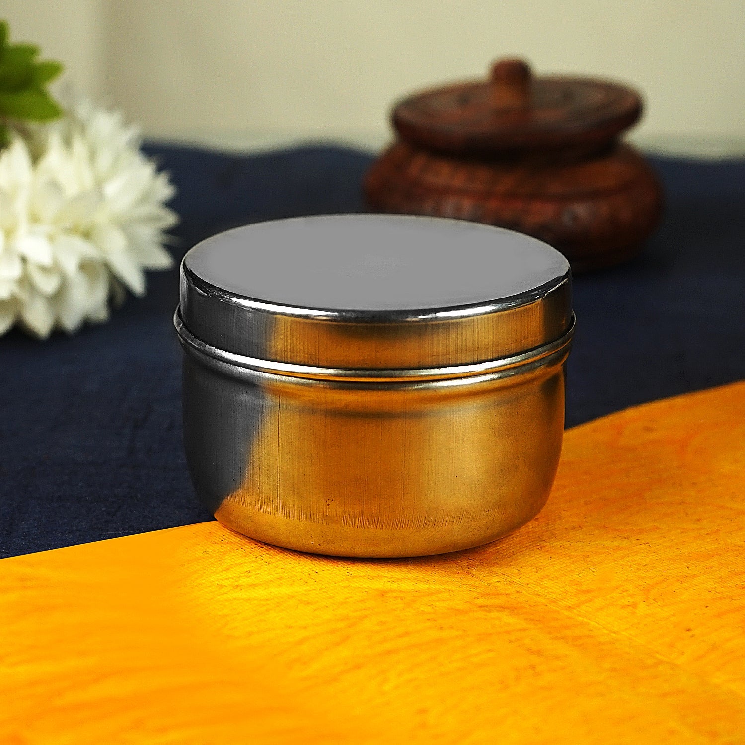 Sri Rudra Steel Jewellary Box Small (SR 01496) - Distacart