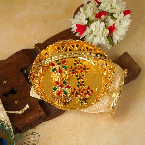 Sri Rudra Haldi kumkum Bhasket (SR 02961) - Distacart