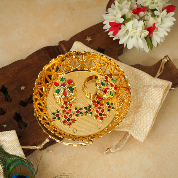 Sri Rudra Haldi kumkum Bhasket (SR 02961) - Distacart