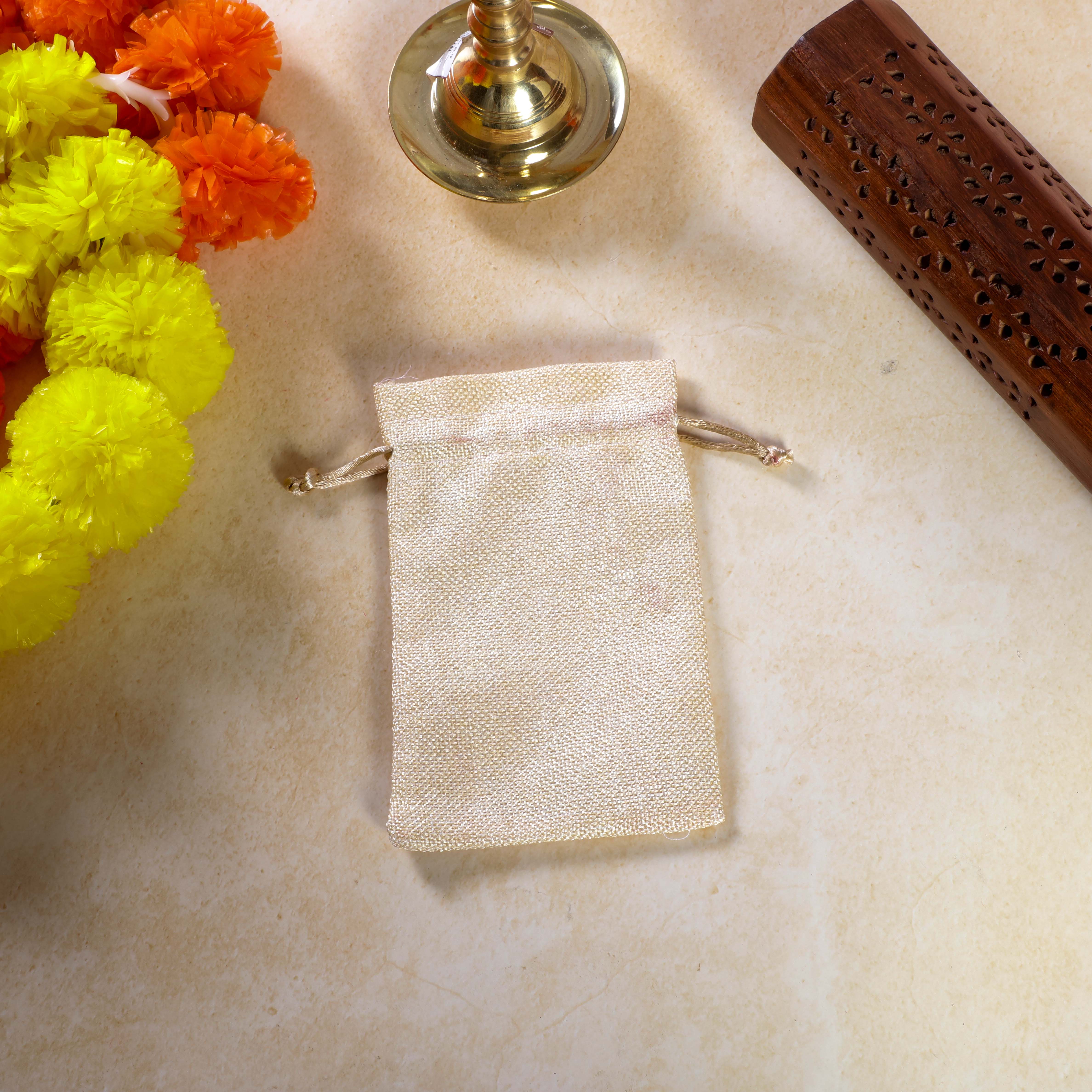 Sri Rudra Gifting Jute Bag Small 02951 - Distacart