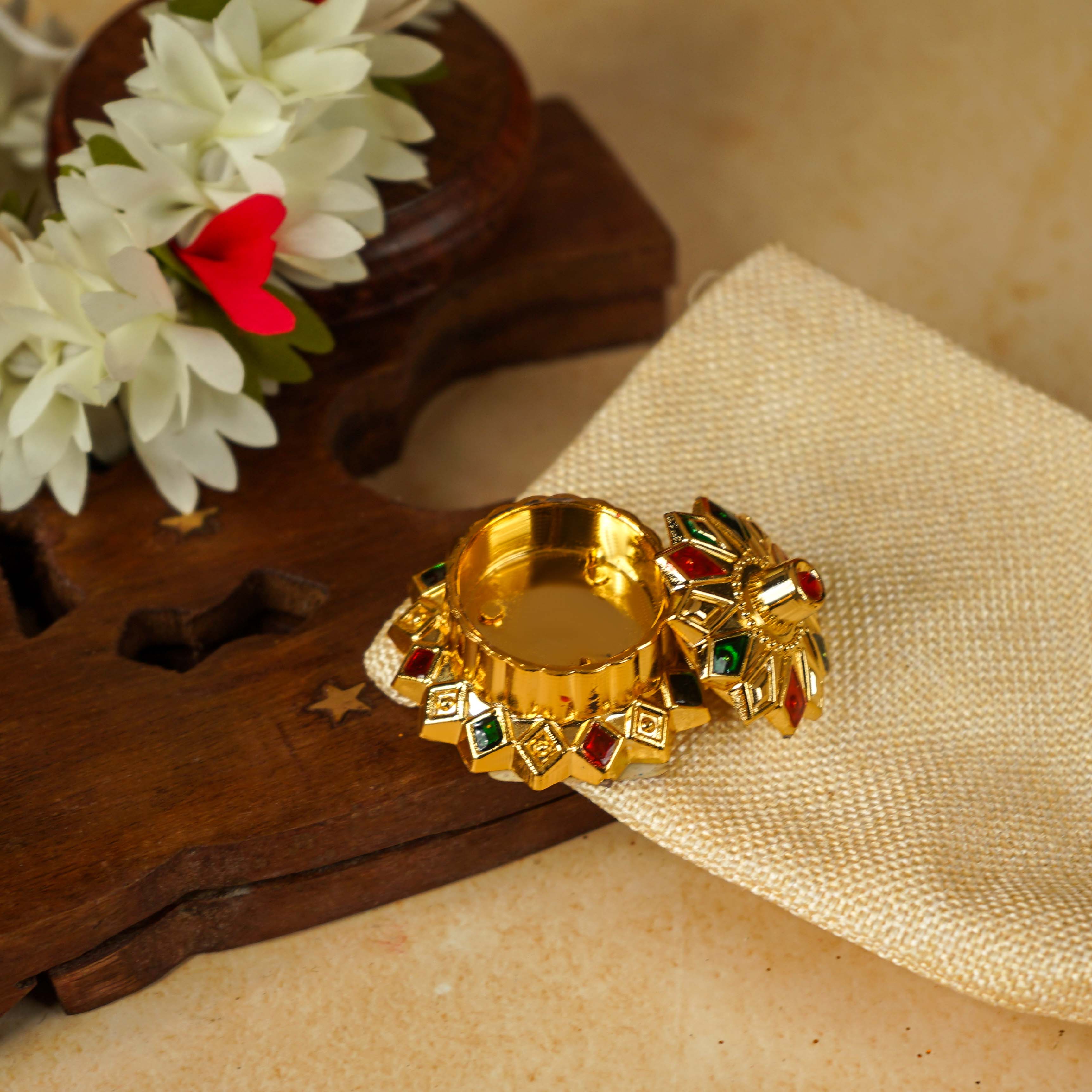 Sri Rudra Kumkum Haldi Mini Fiber (SR 02818) - Distacart