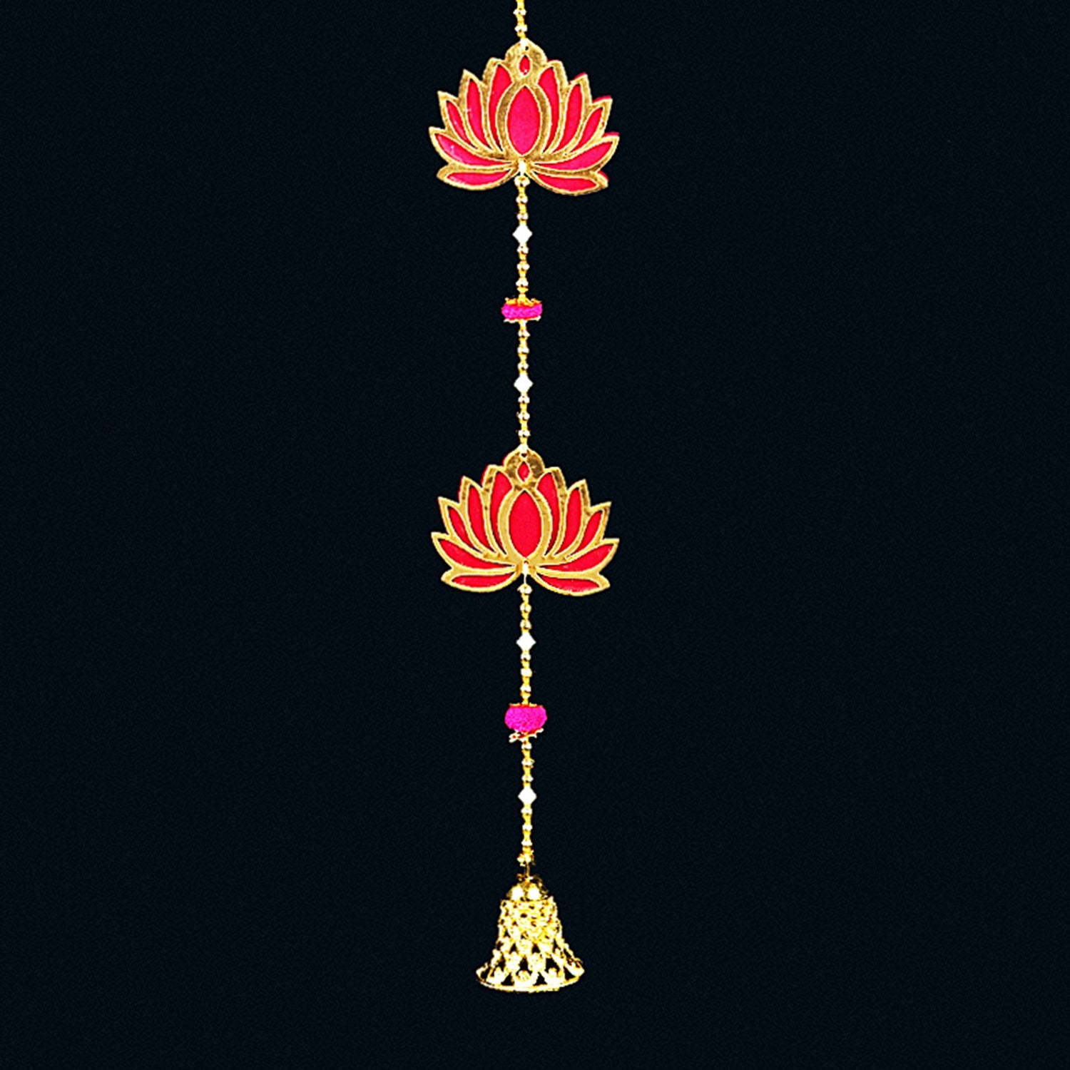 Sri Rudra Lotus Hangings (SR 03302) - Distacart