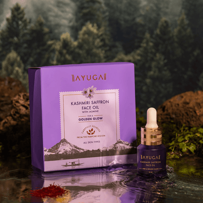 Ayuga Kashmiri Saffron Face Oil - Distacart