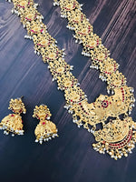 Thumbnail for Jewel City Exquisite Gold Filigree Necklace and Earrings Set