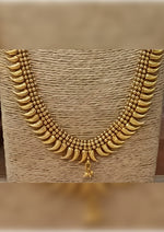 Thumbnail for Jewel City Traditional Gold-Plated Kerala Mullamottu Mala Set with Jhumka Earrings