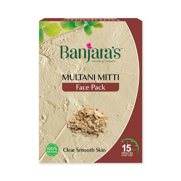 Banjara's Multani Mitti Face Pack Powder - Distacart