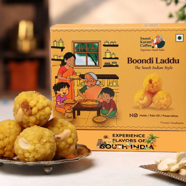 Sweet Karam Coffee Boondi Laddu