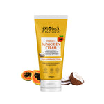 Thumbnail for Globus Naturals Vitamin C Sunscreen Cream with Goodness of Coconut & Papaya For Sun Protection All Skin Types