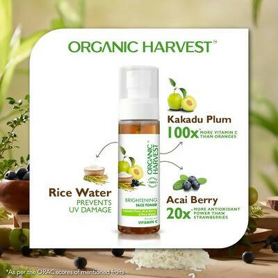 Organic Harvest Organic Vitamin C Face Toner - Distacart