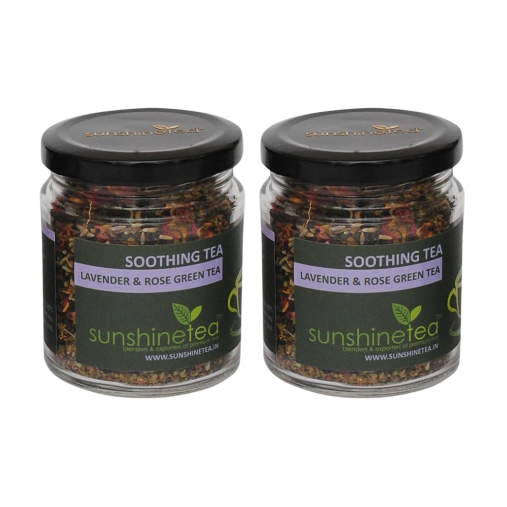 Sunshine Tea Lavender & Rose Green Tea - Distacart