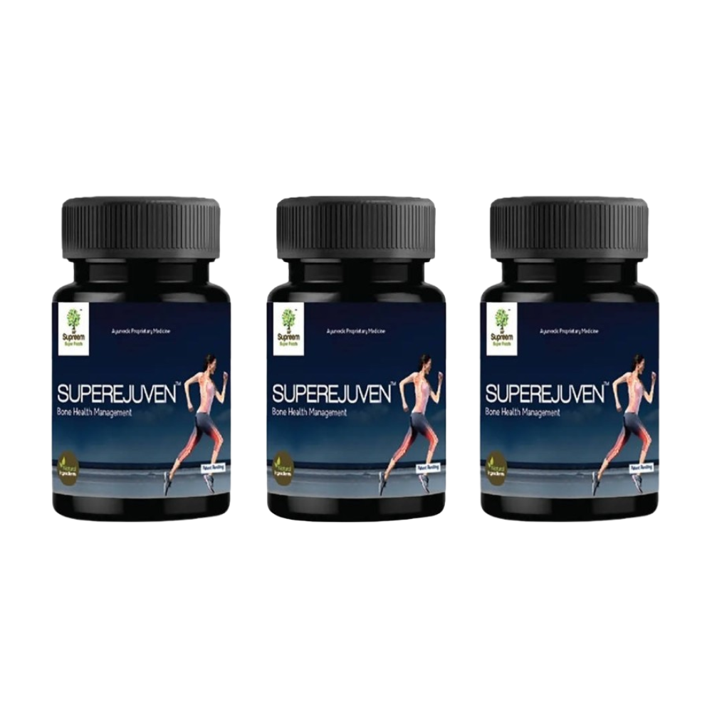 Supreem Super Foods Superejuven Bone Health Management Capsules - Distacart