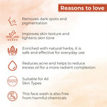 Thumbnail for Globus Naturals Kesar Chandan Skin Lightening & Tan Removal Face wash, Suitable For All Skin Types - Distacart