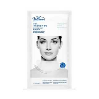 The Face Shop Dr.Belmeur Derma Collagen Hydrogel Neck Patches, Smooths Wrinkles On Neck Instantly - Distacart