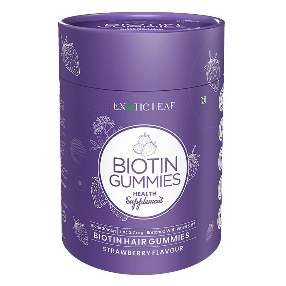 Exotic Leaf Biotin Gummies - Distacart