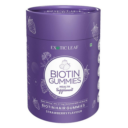 Exotic Leaf Biotin Gummies - Distacart