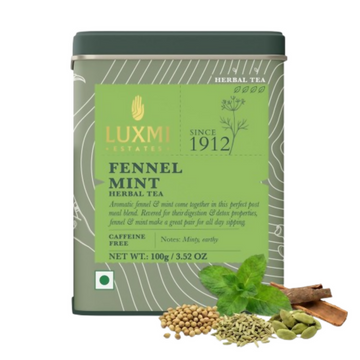 Luxmi Estates Fennel Mint Herbal Tea - Dista