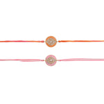 Thumbnail for trueBrowns X Voylla Enameled Rakhi Combo Set With Roli Chaawal Pack