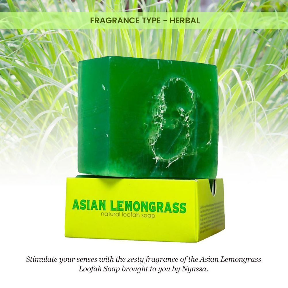 Nyassa Lemongrass Loofah Soap - Dista