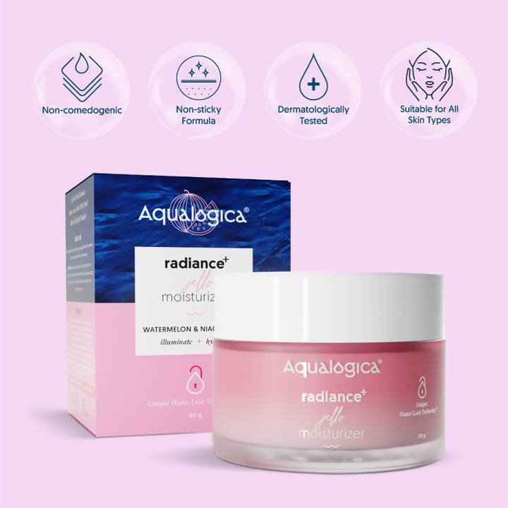 Aqualogica Radiance+ Jello Moisturizer - Distacart