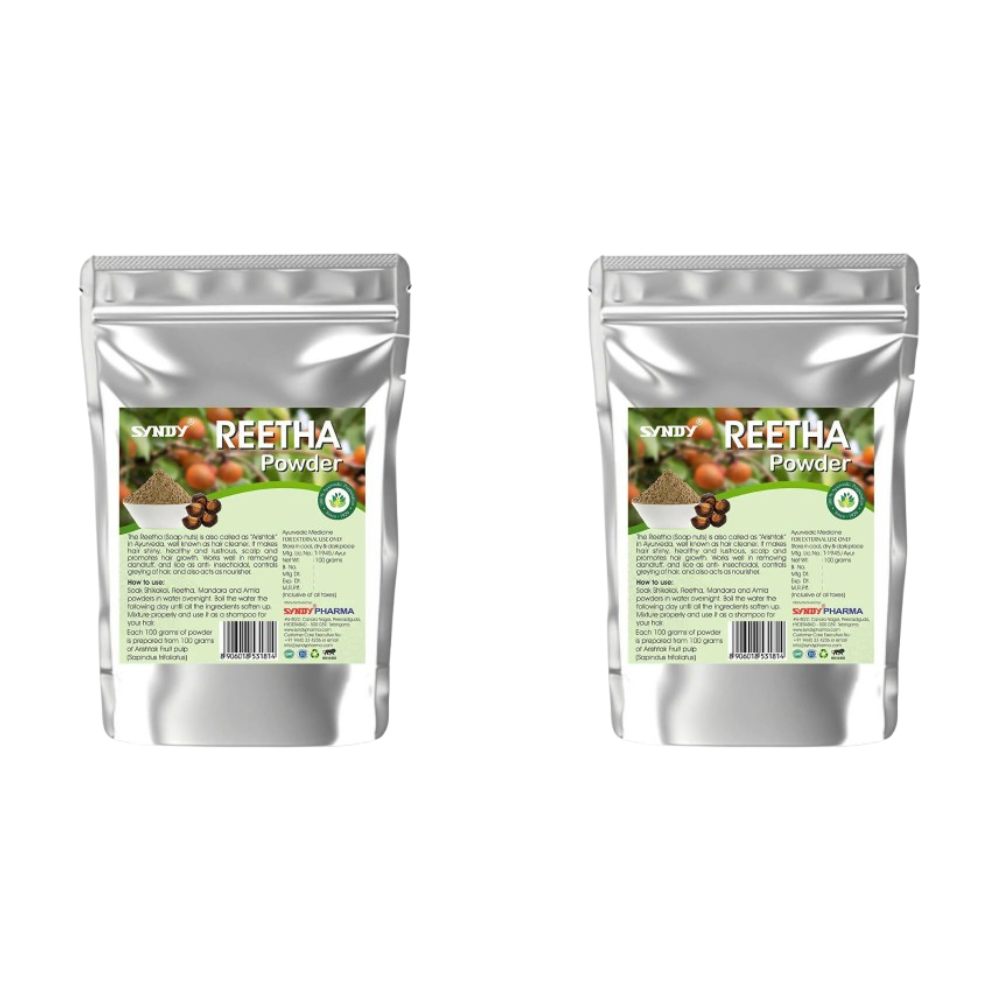 Syndy Pharma Reetha Powder for Hair