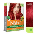 Thumbnail for Nisha Creme Hair Color for Women - Flame Red - Distacart