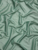 Thumbnail for Turquoise Pure Viscose Chinon Zari Woven Solid Saree with Unstitched Blouse - Hiral Fashion - Distacart