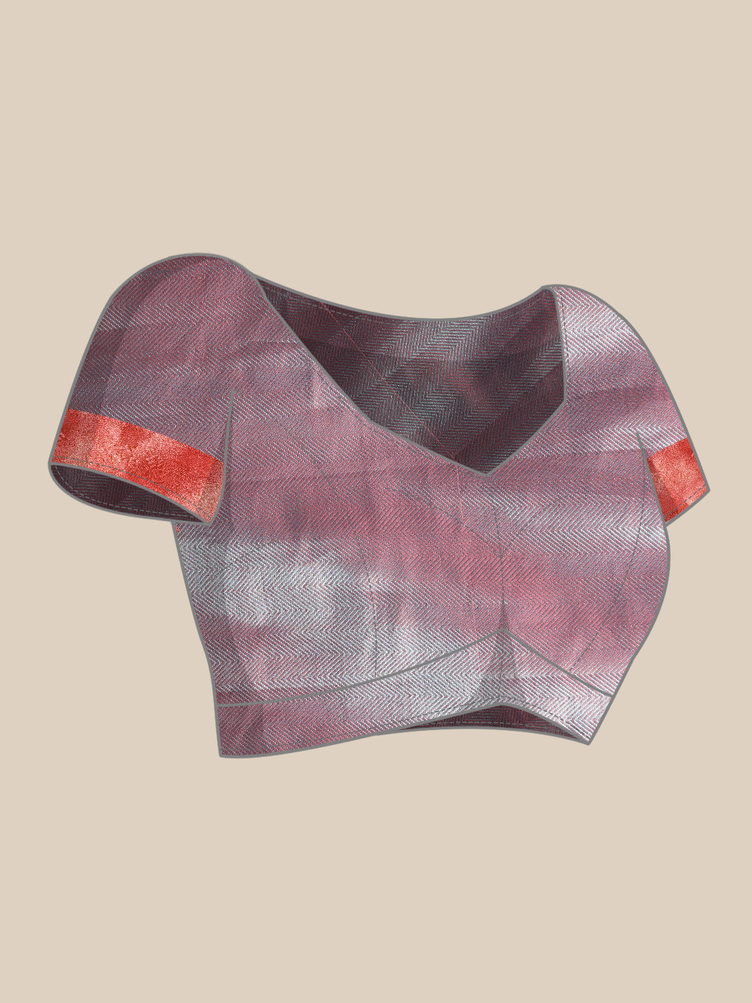 Turquoise Tissue Silk Woven Zari Design Floral Saree with Unstitched Blouse - Hiral Fashion - Distacart