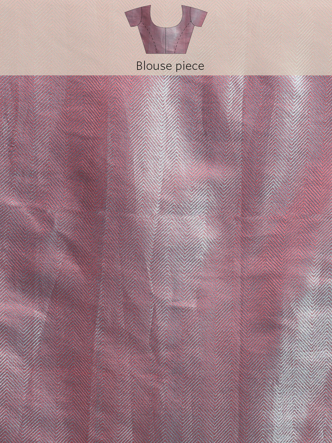 Turquoise Tissue Silk Woven Zari Design Floral Saree with Unstitched Blouse - Hiral Fashion - Distacart