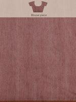 Thumbnail for Peach Cotton Blend Digital Print Floral Saree with Unstitched Blouse - Hiral Fashion - Distacart