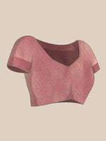 Thumbnail for Purple Kanchipuram Silk Digital Print Floral Saree with Unstitched Blouse - Hiral Fashion - Distacart