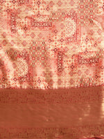 Thumbnail for Maroon Kanchipuram Silk Digital Print Abstract Saree with Unstitched Blouse - Hiral Fashion - Distacart