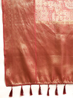 Thumbnail for Maroon Kanchipuram Silk Digital Print Abstract Saree with Unstitched Blouse - Hiral Fashion - Distacart