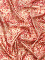 Thumbnail for Maroon Kanchipuram Silk Digital Print Abstract Saree with Unstitched Blouse - Hiral Fashion - Distacart