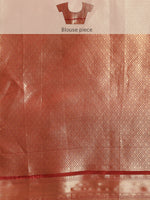 Thumbnail for Multicolor Kanchipuram Silk Digital Print Paisely Saree with Unstitched Blouse - Hiral Fashion - Distacart