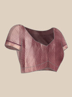 Thumbnail for Beige Kanchipuram Silk Digital Print Geomatric Saree with Unstitched Blouse - Hiral Fashion - Distacart