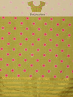 Thumbnail for Multicolor Silk Blend Digital Print Bandhani Saree with Unstitched Blouse - Hiral Fashion - Distacart