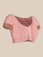 Thumbnail for Pink Munga Silk Digital Print Floral Saree with Unstitched Blouse - Hiral Fashion - Distacart