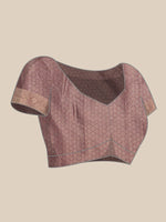 Thumbnail for Gray Cotton Digital Print Floral Saree with Unstitched Blouse - Hiral Fashion - Distacart