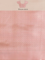 Thumbnail for Multicolor Art Silk Woven Zari Design Kalamkari Saree with Unstitched Blouse - Hiral Fashion - Distacart