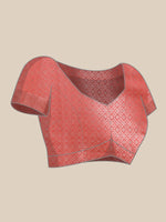 Thumbnail for Multicolor Art Silk Woven Zari Design Floral Saree with Unstitched Blouse - Hiral Fashion - Distacart