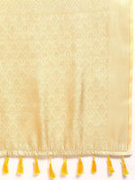 Thumbnail for Multicolor Art Silk Woven Zari Design Floral Saree with Unstitched Blouse - Hiral Fashion - Distacart